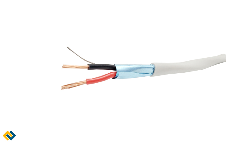 Cáp điều khiển 2x1.5 chống nhiễu LS SAHAKO, Cáp điều khiển tín hiệu chống nhiễu 2x1.5mm2 LS Sahako giá tốt